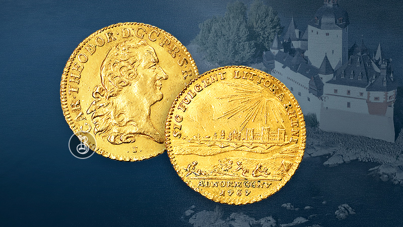 История одной монеты: «Речная монета» – Рейнский дукат 1764 года История одной монеты: «Речная монета» – Рейнский дукат 1764 года