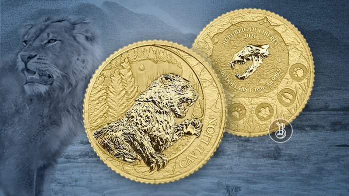 Доисторический хищник, оживший на монете