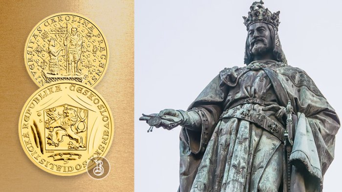 Перевыпуск исторического «карлова дуката» Чешской Республики