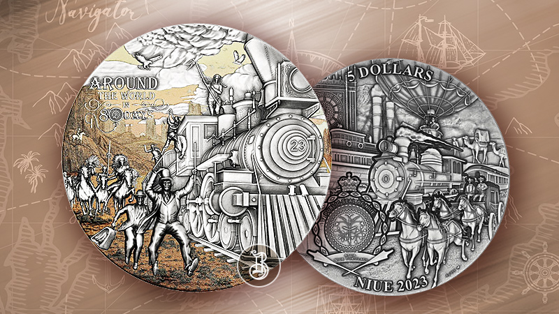 Захватывающее путешествие на серебряной монете Захватывающее путешествие на серебряной монете