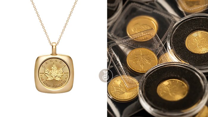 Канадский кленовый лист в качестве украшения