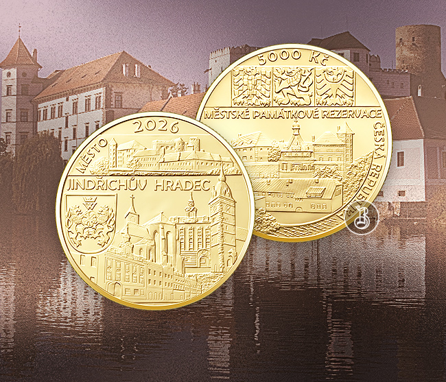 Архитектура Чехии в новом выпуске золотых монет