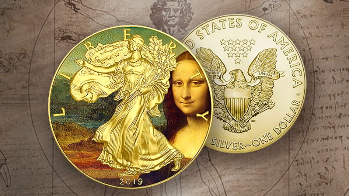 Мировой шедевр на серебряной монете