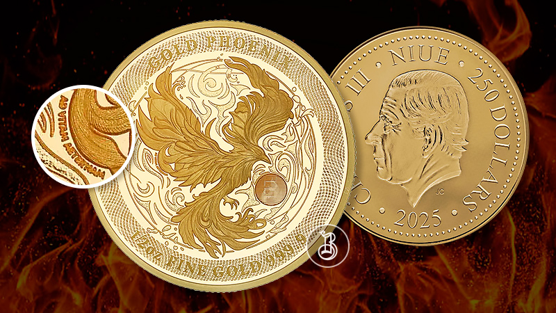 Скрытое послание на золотой монете Скрытое послание на золотой монете