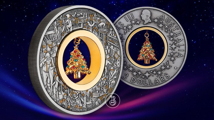 Монета «Мастерская Санты» 2025