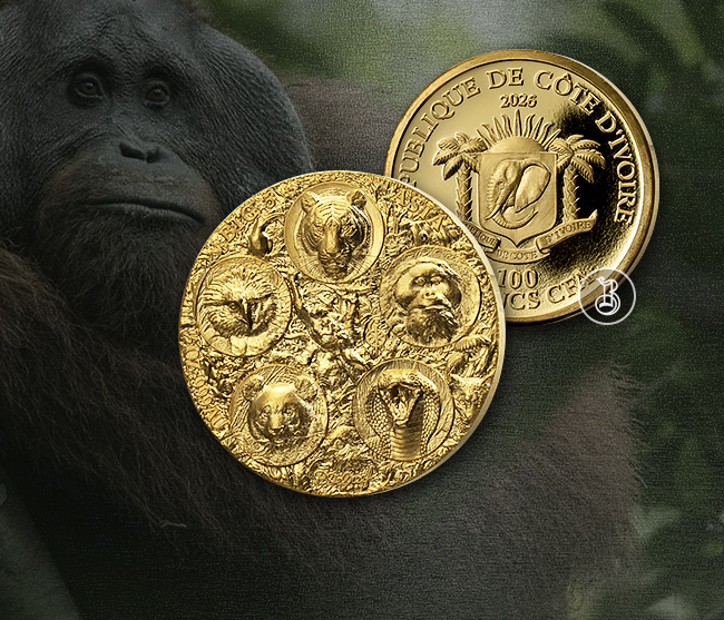 Финальная монета серии «Большая пятерка Азии»