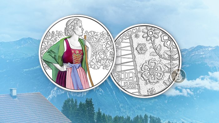 Традиции и элегантность народной одежды на новой австрийской монете