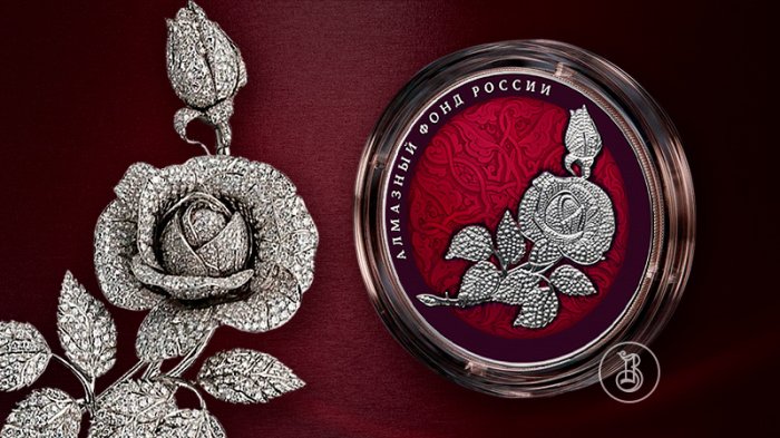 Ювелирный шедевр на серебряной монете