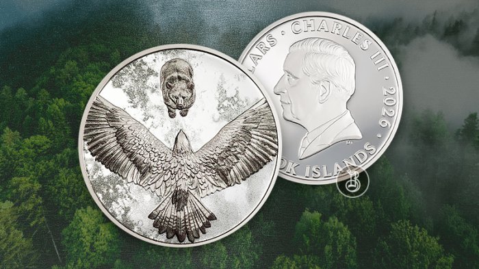 Очередная серебряная монета серии «Семь смертных грехов»