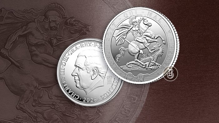 Серебряный соверен в новой вариации