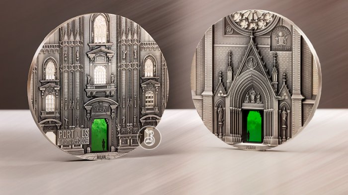 Два шедевра в одной монете