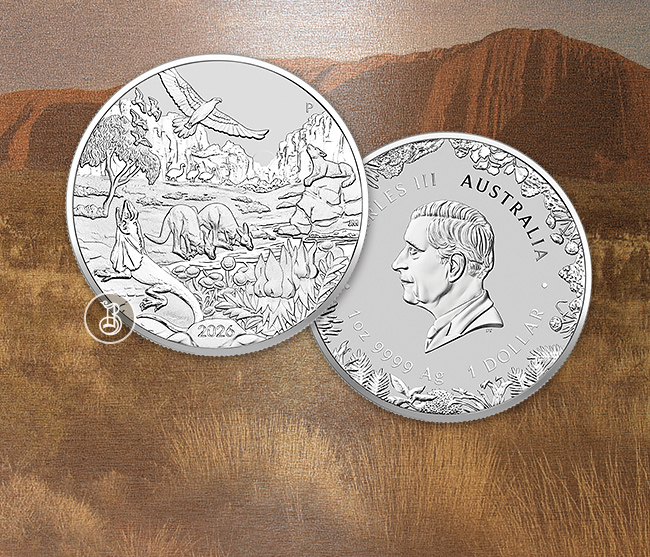 Глубинка Австралии на новой монете от Perth Mint