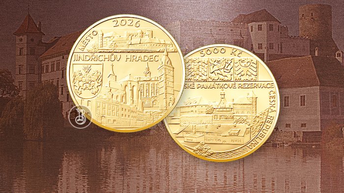 Архитектура Чехии в новом выпуске золотых монет