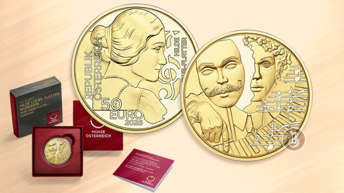 Новая монета Австрийского монетного двора