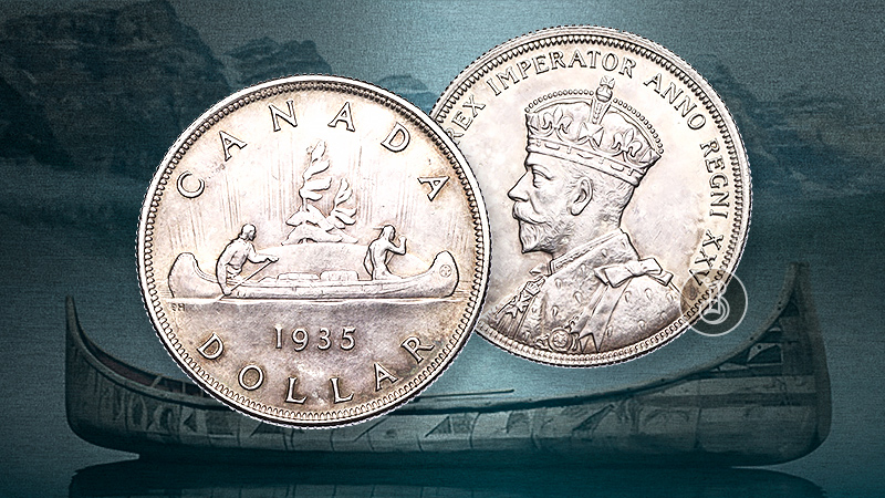 Серебряный доллар Канады 1935 года – начало великой традиции Серебряный доллар Канады 1935 года – начало великой традиции
