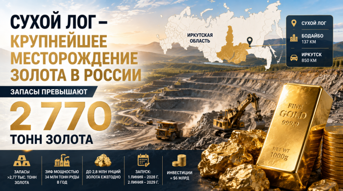 Сухой Лог: как осваивают крупнейшее месторождение золота в России