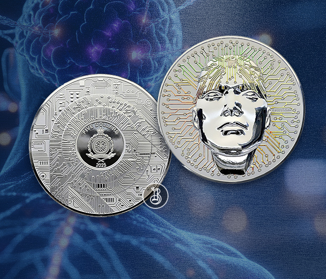 Технологии будущего на серебряной монете