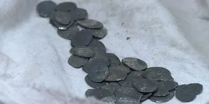 Клад с монетами Петровской эпохи