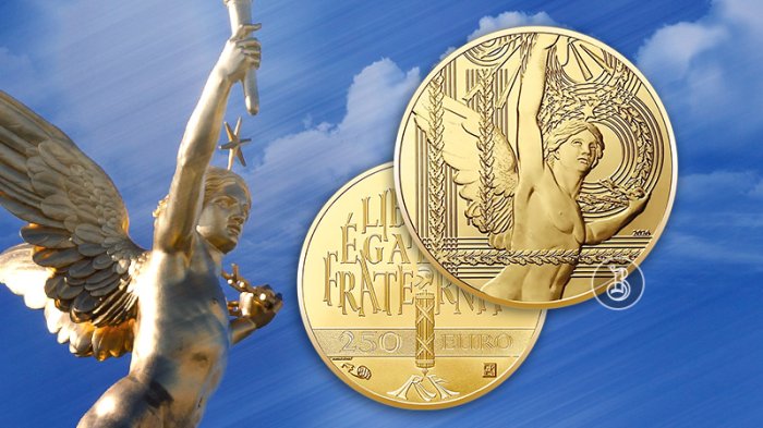 Парижский монетный двор выпускает первую монету из новой серии «Гений Свободы»