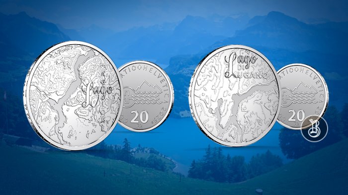 Новая серия серебряных монет Швейцарии 