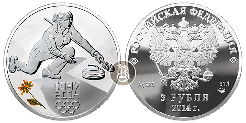 Монета Керлинг