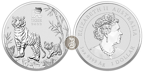 Монета Тигр