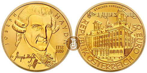 Монета Йозеф Гайдн
