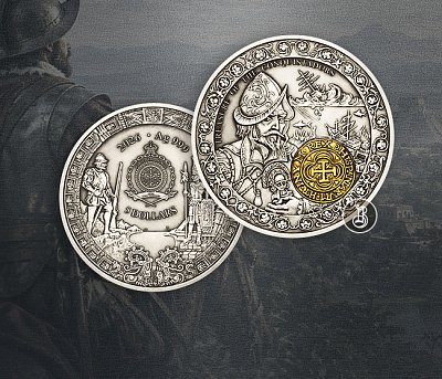 История конкистадоров в чистом серебре