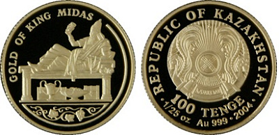 Монета Царь Мидас
