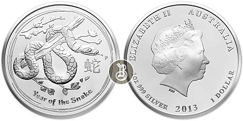 Монета Змея-II