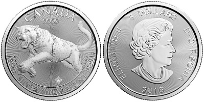 Монета Кугуар