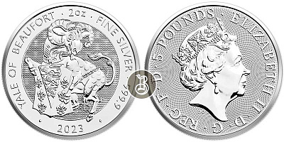 Монета Йель Бофорта