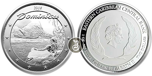 Монета Доминика - Восточные Карибы