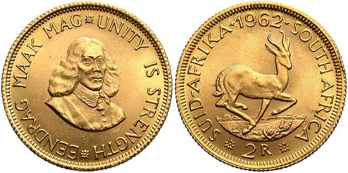 Монета 2 рэнда