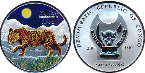 Монета Леопард