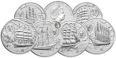 Монета Парусники XX века