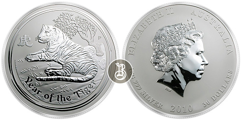 Монета Тигр-II