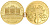 Золотая инвестиционная монета Филармоникер, золото, 1/4 oz, Австрия, 7,78 гр., (0,25 oz)