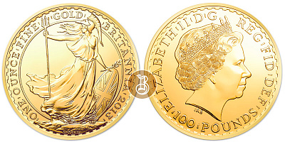 Британия, золото, 1 oz, Великобритания