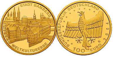 Монета Город Бамберг